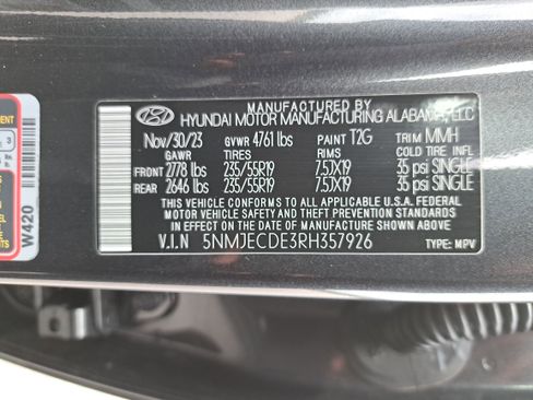 Used 2024 Hyundai Tucson Limited image 34