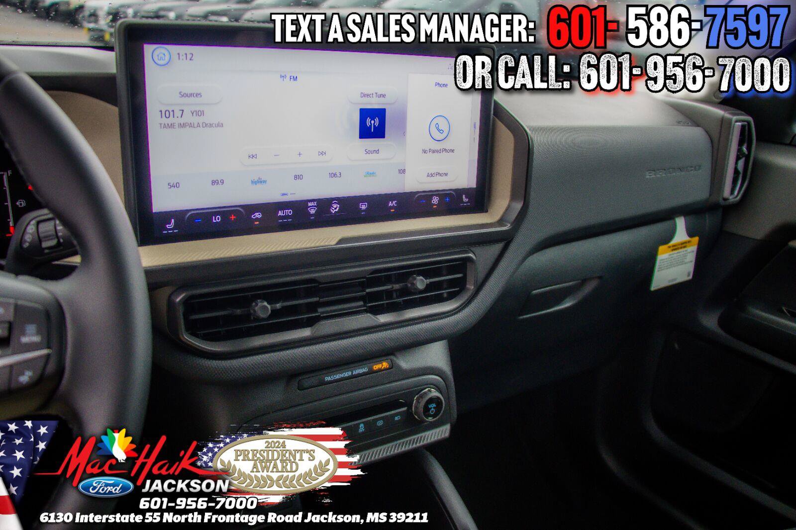 New 2026 Ford Bronco Sport Big Bend w/ Convenience Package AWD/4WD image 11