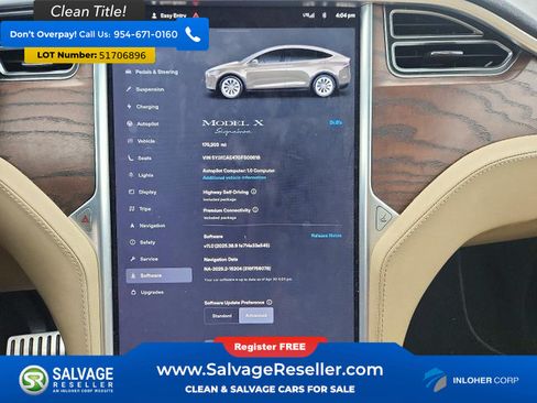 Used 2016 Tesla Model X Performance AWD/4WD image 12
