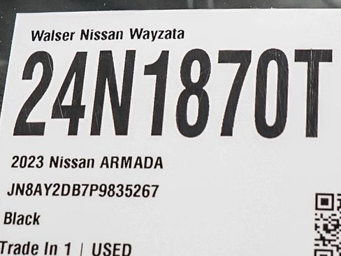 Used 2023 Nissan Armada Platinum w/ Captain's Chairs Package AWD/4WD image 37