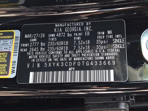 New 2026 Kia Sportage EX w/ EX Panorama Roof Package AWD/4WD image 13