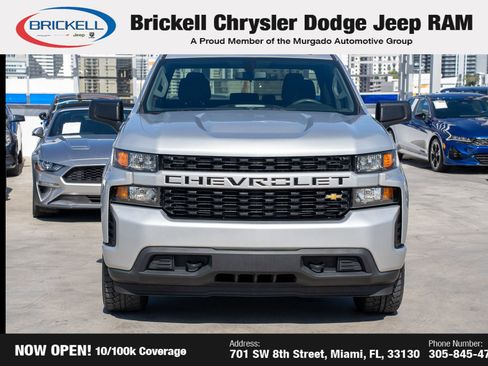 Used 2021 Chevrolet Silverado 1500 Custom image 2