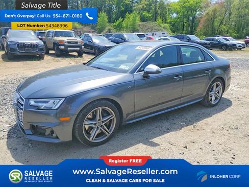 Used 2018 Audi S4 Prestige w/ Prestige Package AWD/4WD image 1