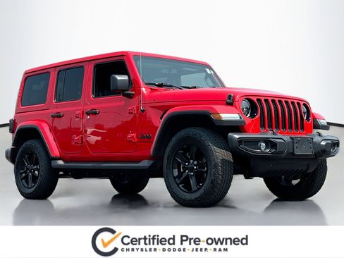 Used 2023 Jeep Wrangler Unlimited Sahara AWD/4WD image 1