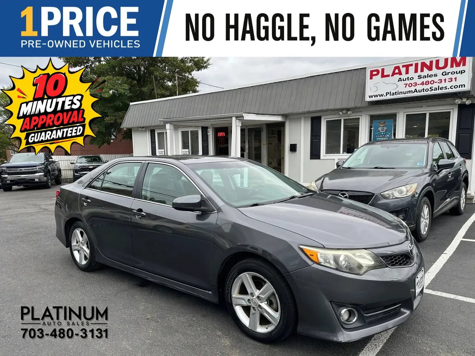 Used 2014 Toyota Camry SE FWD image 1