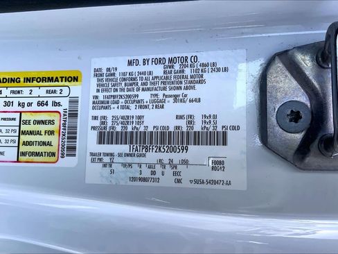 Used 2019 Ford Mustang GT Premium w/ GT Performance Package image 34