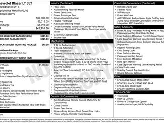 Used 2024 Chevrolet Blazer LT w/ LPO, Black Grille Bar Package FWD video 2