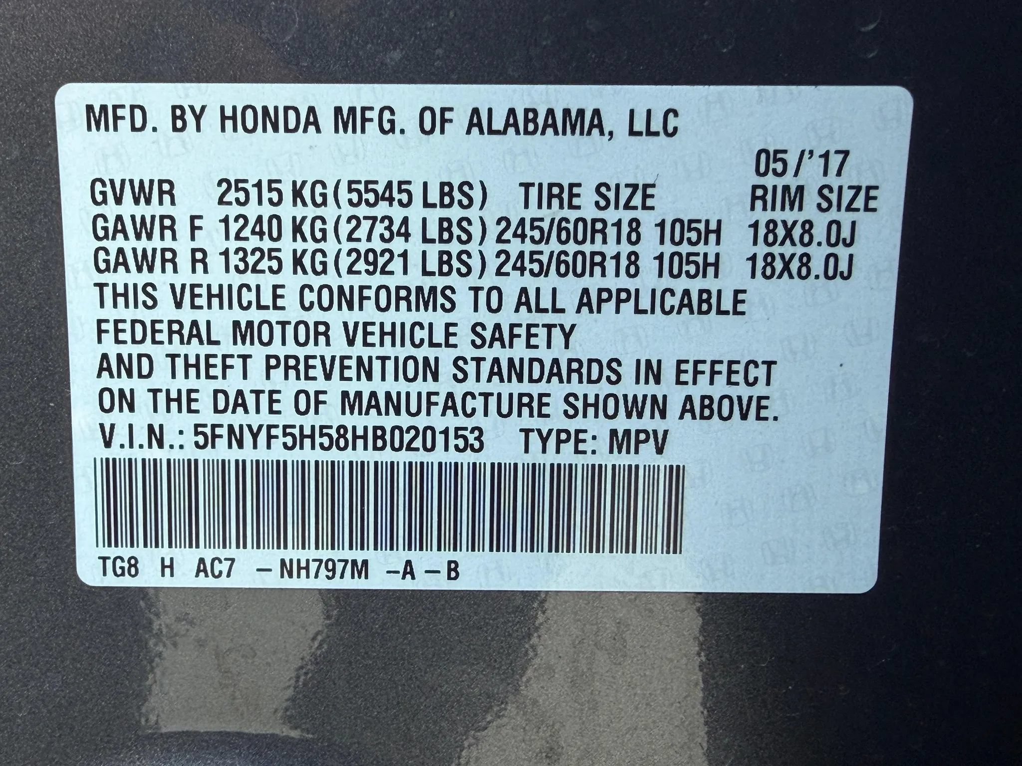 Used 2017 Honda Pilot EX-L image 24