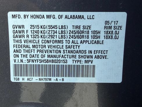 Used 2017 Honda Pilot EX-L image 24