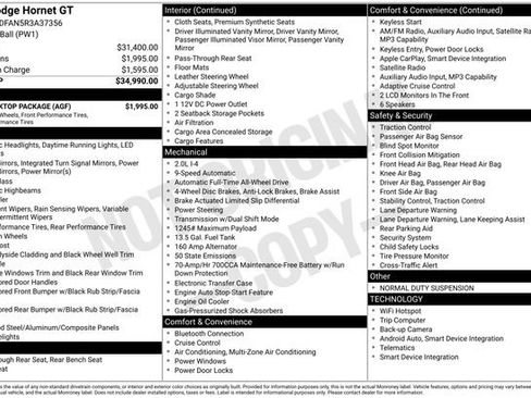 Certified 2024 Dodge Hornet GT w/ GT Blacktop Package image 14