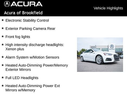 Used 2018 Audi A5 2.0T Premium Plus w/ Premium Plus image 16