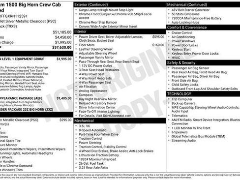 Used 2024 RAM 1500 Big Horn AWD/4WD image 27