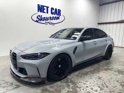 Used 2023 BMW M3 w/ M Carbon Exterior Package RWD image 11