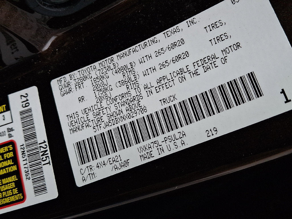 Used 2022 Toyota Tundra Limited AWD/4WD image 29