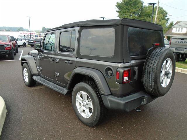 Certified 2021 Jeep Wrangler Unlimited Sport AWD/4WD image 4