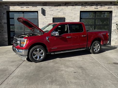 Used 2021 Ford F150 Lariat w/ Max Trailer Tow Package AWD/4WD image 24