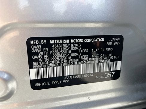 Used 2025 Mitsubishi Outlander Sport SE AWD/4WD image 36