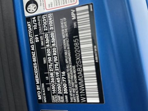 Certified 2025 Mercedes-Benz G 580 w/ EQ Technology image 35