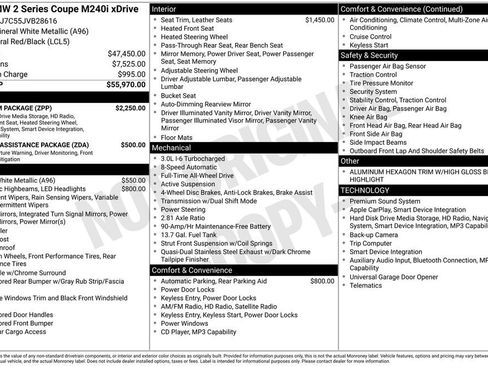 Used 2018 BMW M240i xDrive Coupe AWD/4WD image 13