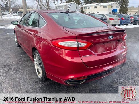 Used 2016 Ford Fusion Titanium image 5
