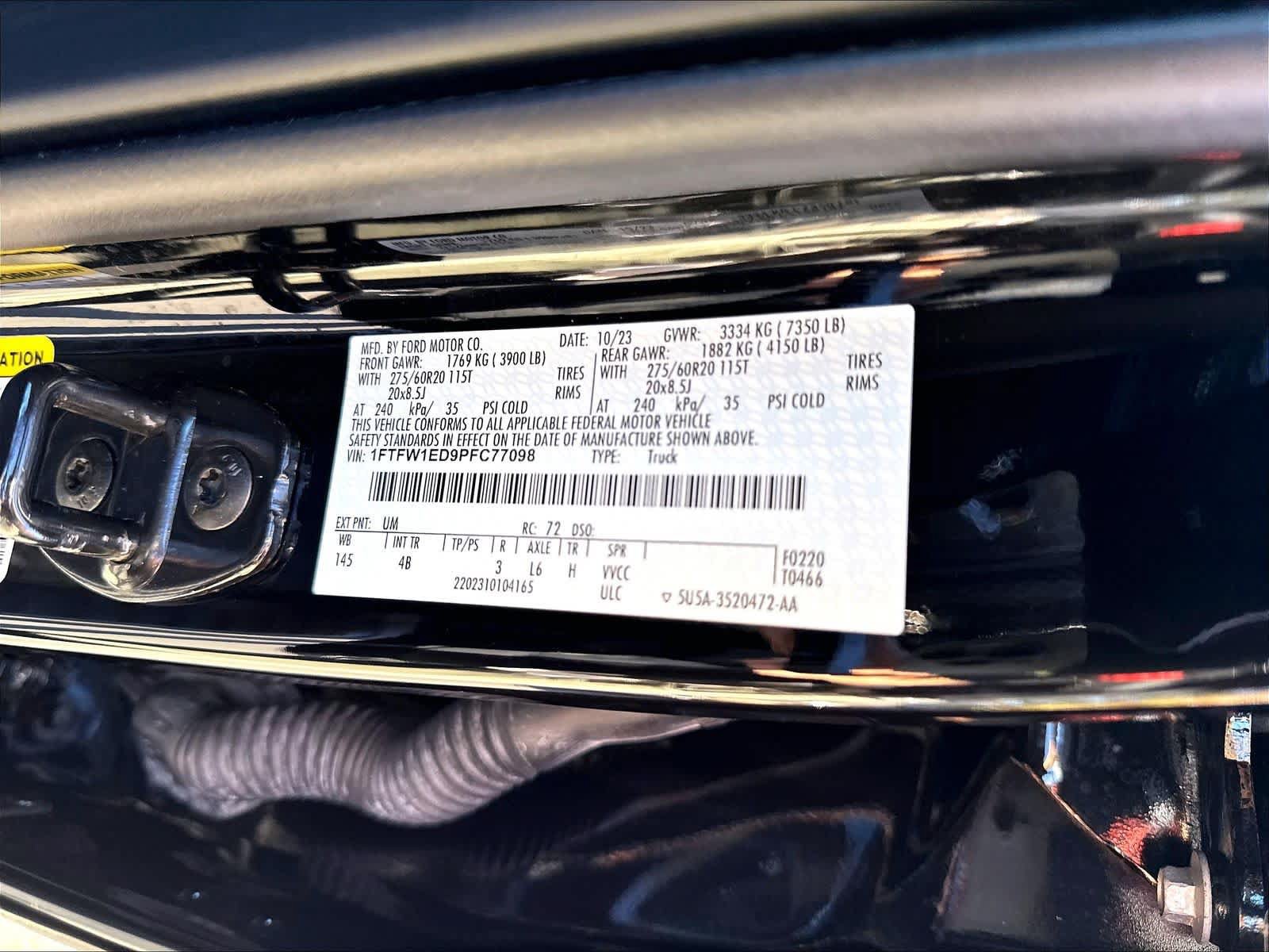 Used 2023 Ford F150 XLT w/ Equipment Group 302A High AWD/4WD image 35