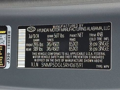 Used 2024 Hyundai Santa Fe Calligraphy AWD/4WD image 28