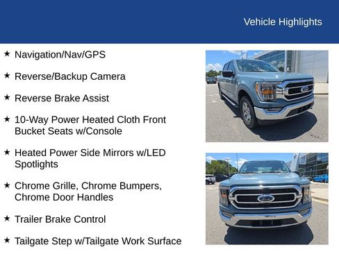 Used 2023 Ford F150 XLT w/ Equipment Group 302A High AWD/4WD image 8