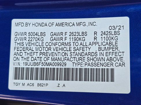 Used 2021 Acura TLX w/ A-SPEC Pkg AWD/4WD image 32