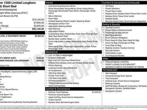 Used 2025 RAM 1500 Limited AWD/4WD image 4