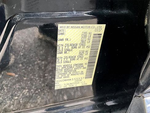 Used 2017 Nissan Murano SL w/ SL Technology Package image 17