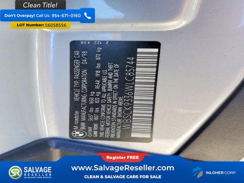 Used 1998 BMW M Roadster RWD image 16
