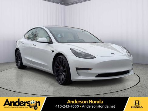 Used 2021 Tesla Model 3 Performance image 1