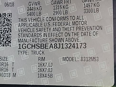 Used 2018 Chevrolet Colorado W/T image 14