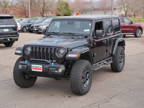 Used 2021 Jeep Wrangler Unlimited Rubicon 4xe w/ Steel Bumper Group AWD/4WD image 7