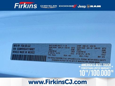 New 2026 RAM ProMaster 3500 w/ Storage Group image 18