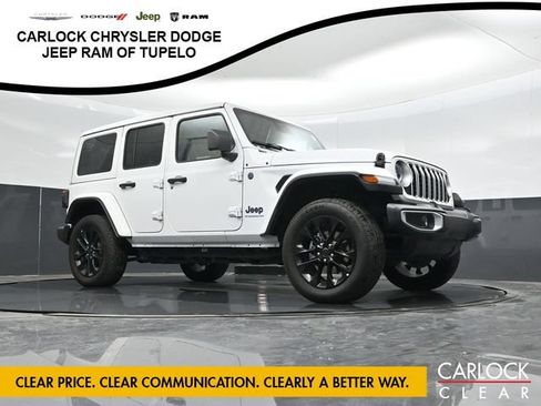 Used 2025 Jeep Wrangler Unlimited Sahara w/ Safety Group AWD/4WD image 56