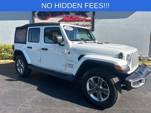 Used 2020 Jeep Wrangler Unlimited Sahara AWD/4WD image 1
