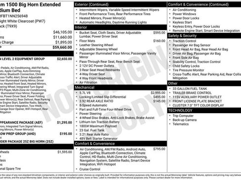 Used 2022 RAM 1500 Big Horn AWD/4WD image 2