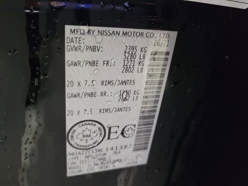 Used 2021 Nissan Murano SL image 51