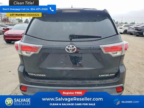 Used 2015 Toyota Highlander Limited AWD/4WD image 8