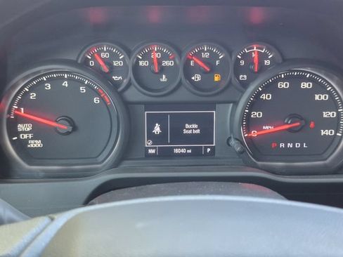 Used 2025 Chevrolet Silverado 1500 Custom w/ LPO, Dark Essentials Package RWD image 10