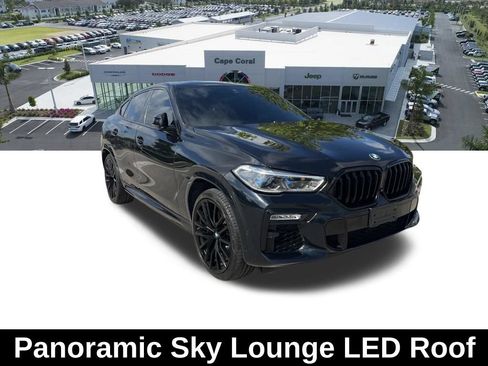 Used 2020 BMW X6 M50i w/ Executive Package AWD/4WD image 9
