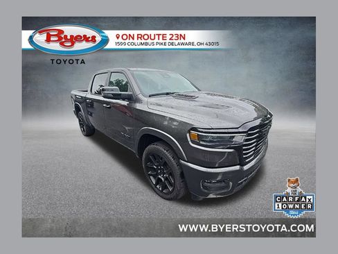 Used 2025 RAM 1500 Laramie w/ Night Edition AWD/4WD image 1