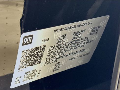 New 2026 Chevrolet Tahoe LT w/ Comfort Package AWD/4WD image 21