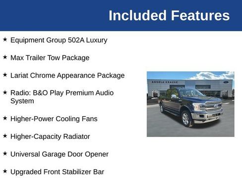 Used 2018 Ford F150 Lariat w/ Equipment Group 502A Luxury AWD/4WD image 5