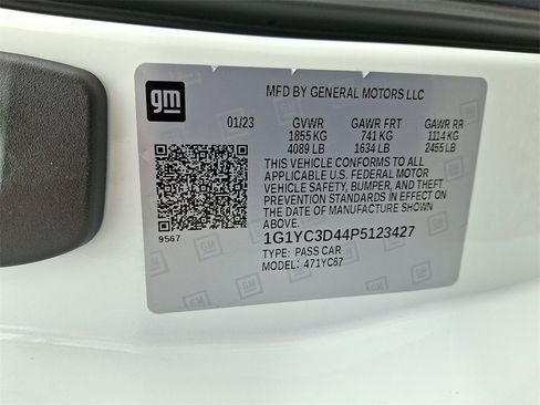 Used 2023 Chevrolet Corvette Stingray Premium Conv w/ 3LT image 31