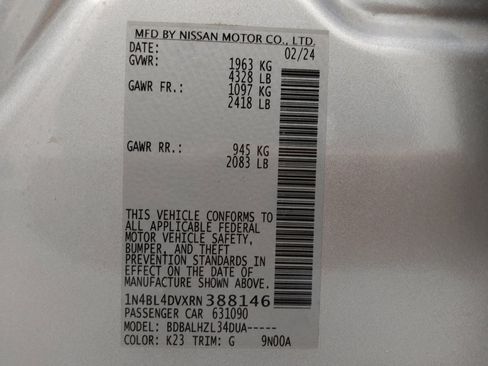 Used 2024 Nissan Altima 2.5 SV image 33