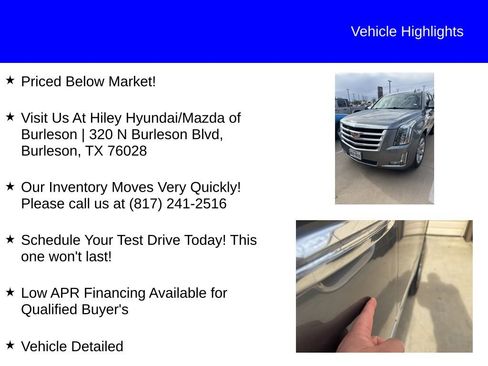 Used 2019 Cadillac Escalade Premium Luxury image 10