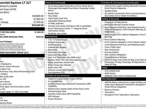New 2026 Chevrolet Equinox LT w/ Midnight Edition image 26