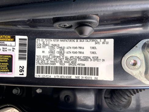 Used 2022 Toyota Tacoma SR5 image 36